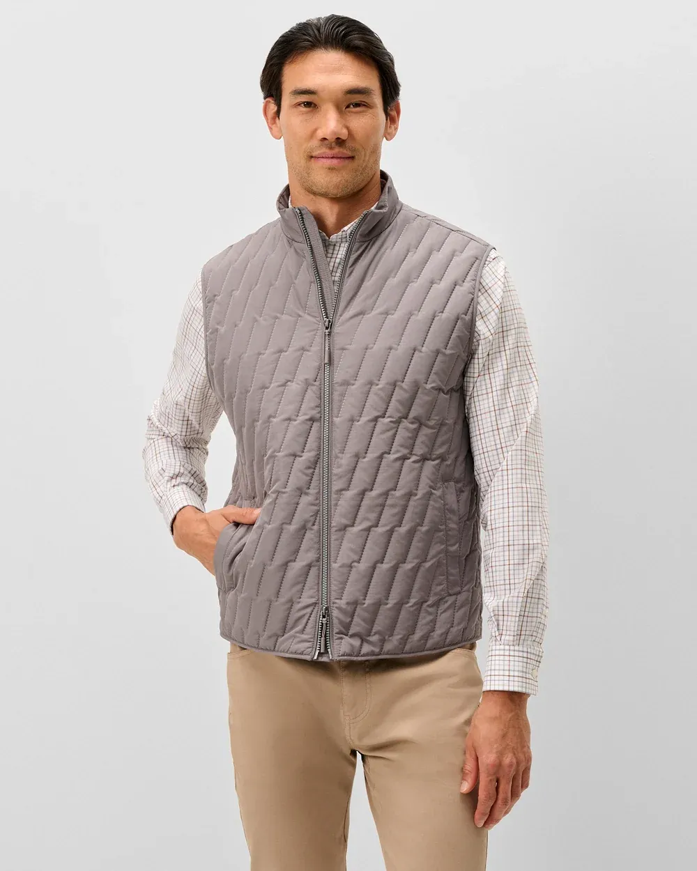 Belfry Quilted Puffer Vest - Magnesium