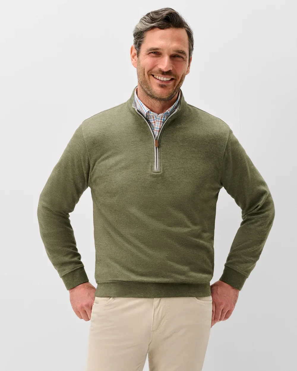 Sully Quarter Zip Pullover - Sequoia