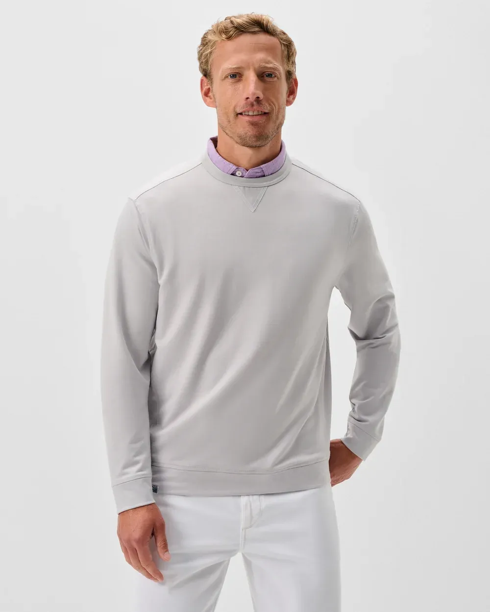 Willard Drirelease Crewneck Sweatshrt - Echo