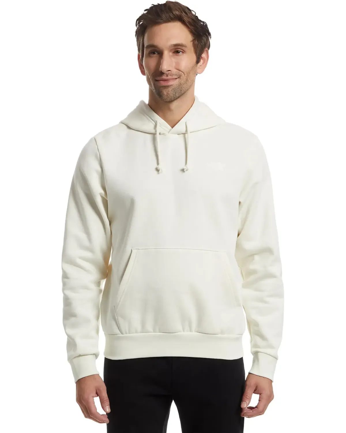 Men's Evolution Simple Dome Regular Hoodie - White Dune
