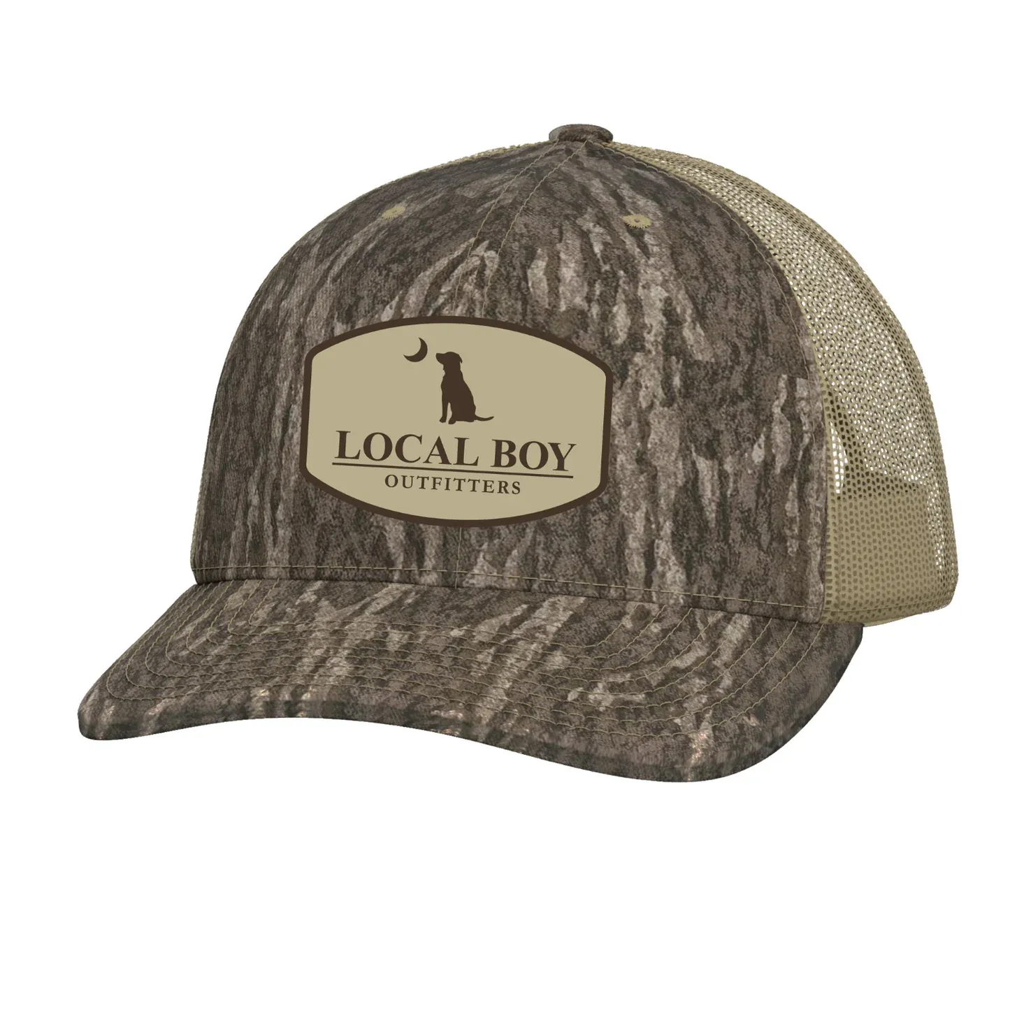 Youth Pocket Badge Trucker Hat- Bottomland