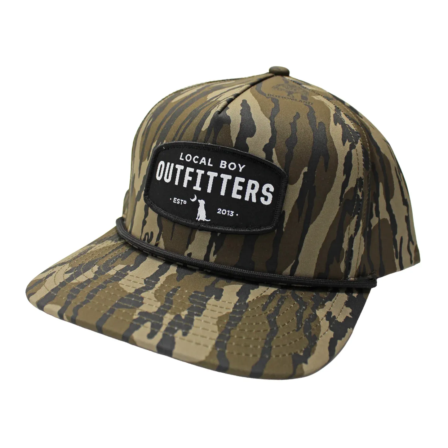 Woven Patch Hugh Crown Rope Hat - Original Bottomland
