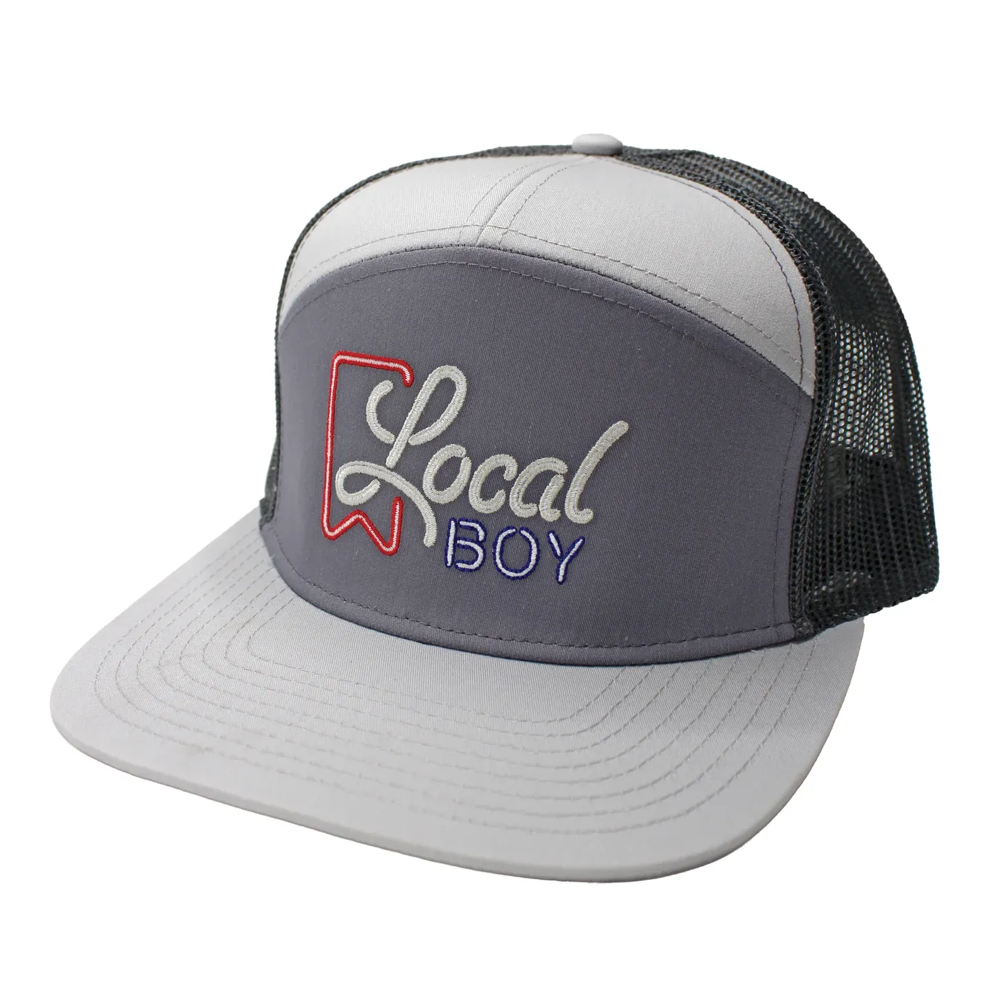 Neon Ultra 7 Panel Hat - Dust Charcoal