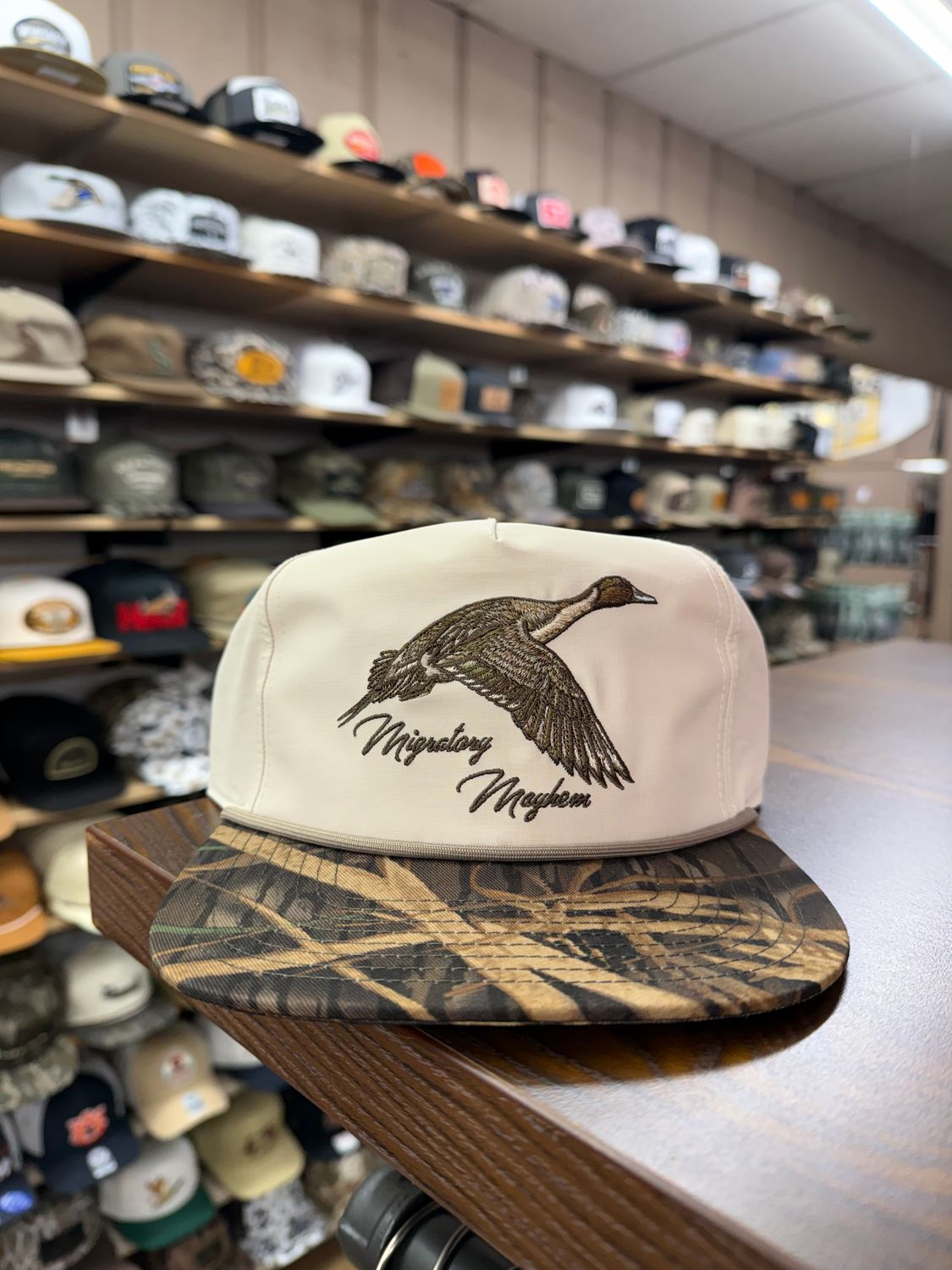 Pintail Rope Hat - Cream/Shadowgrass