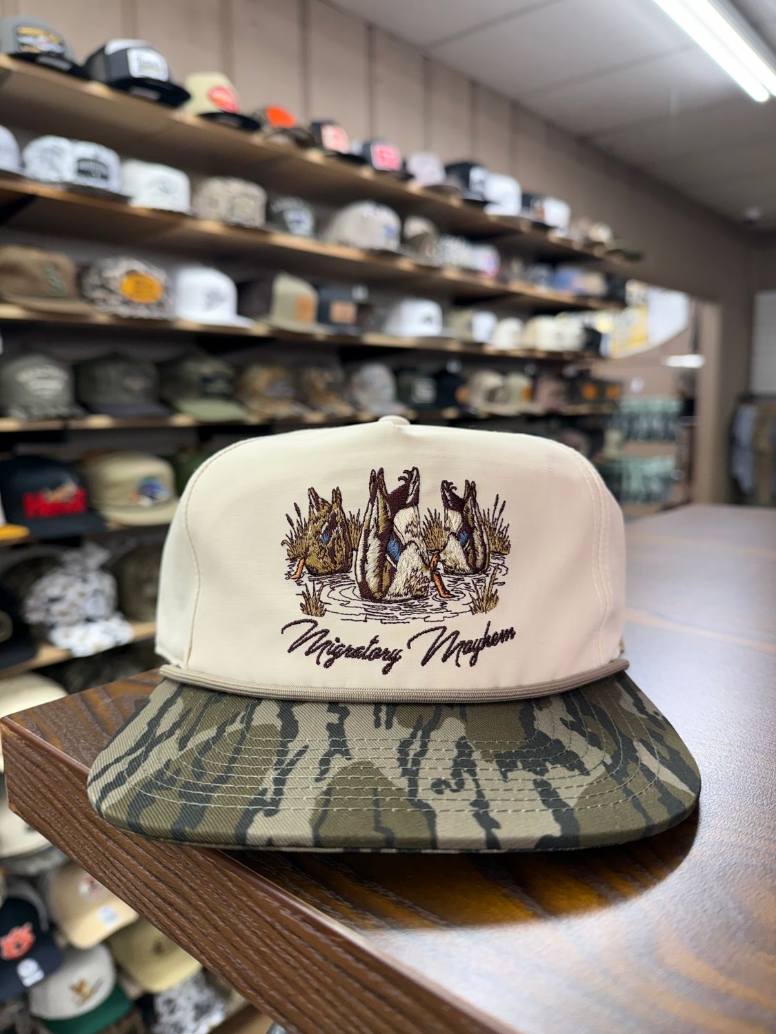 Feeding Time Rope Hat - Cream/Bottomland