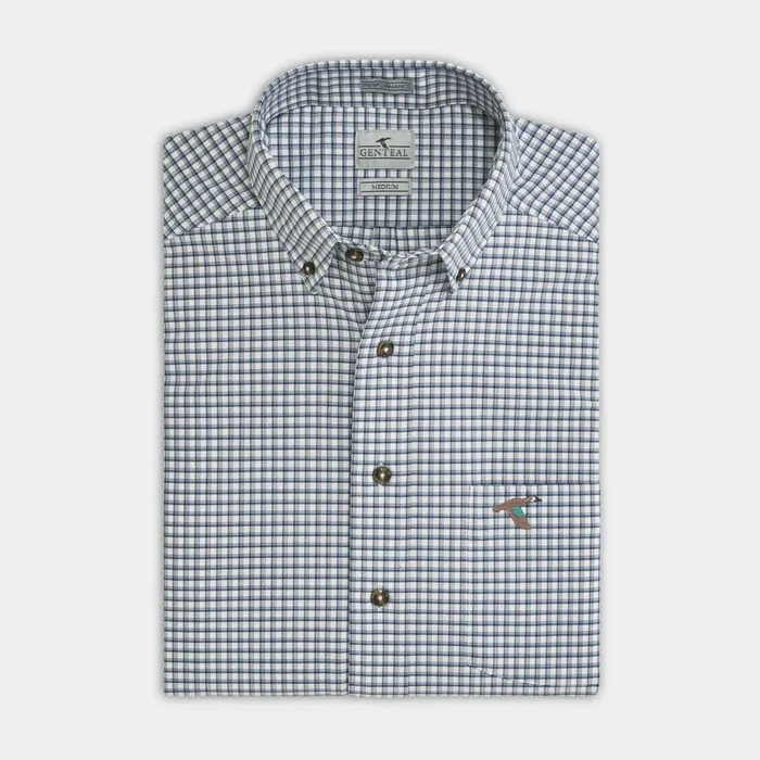 Men's Bellwood Long Sleeve Performance Sport Button Down  - Allure