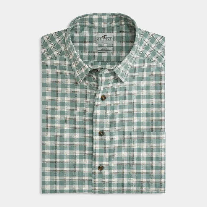 Men's Gibson Royal Oxford Performance Long Sleeve Button Down Sport - Willow