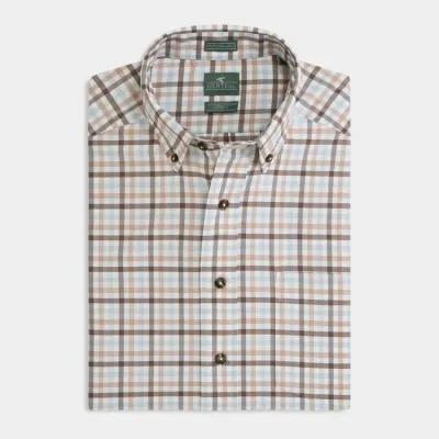 Men's Bishop Long Sleeve Performance Button Down Sport Shirt