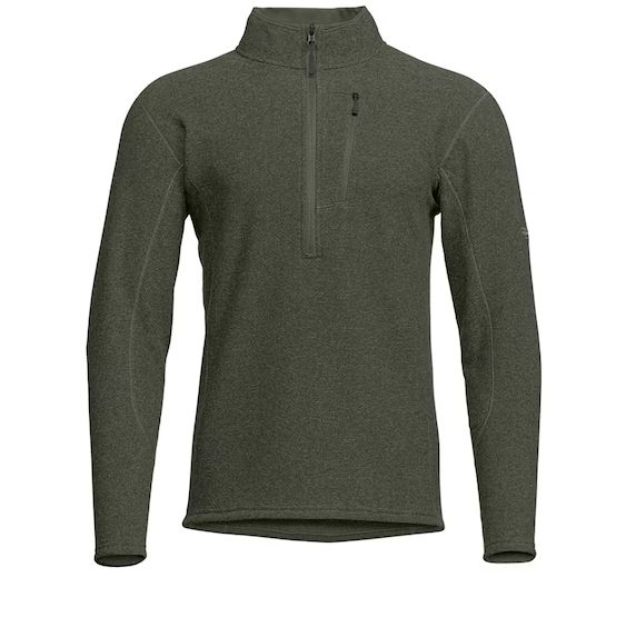 Snowcrest Half-Zip Fleece Pullover - Cypress Green Heather