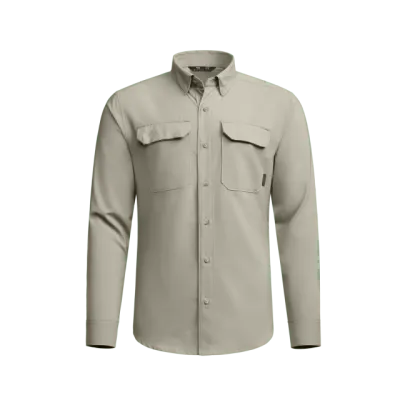 Rossby Long Sleeve Button Up Shirt - Oak