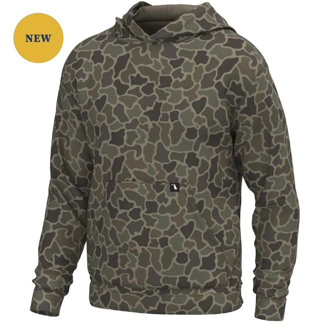 Youth Hilltop Hoodie - Brush Camo