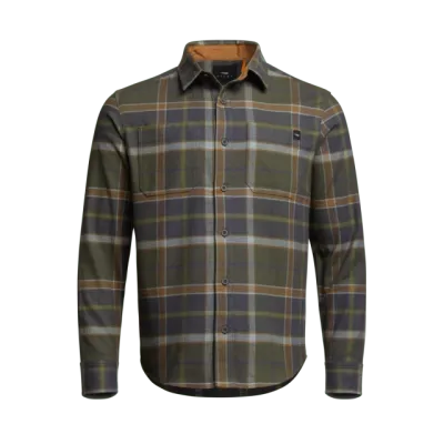Ashland Lightweight Flannel Shirt - Coyote Cypress Plaid
