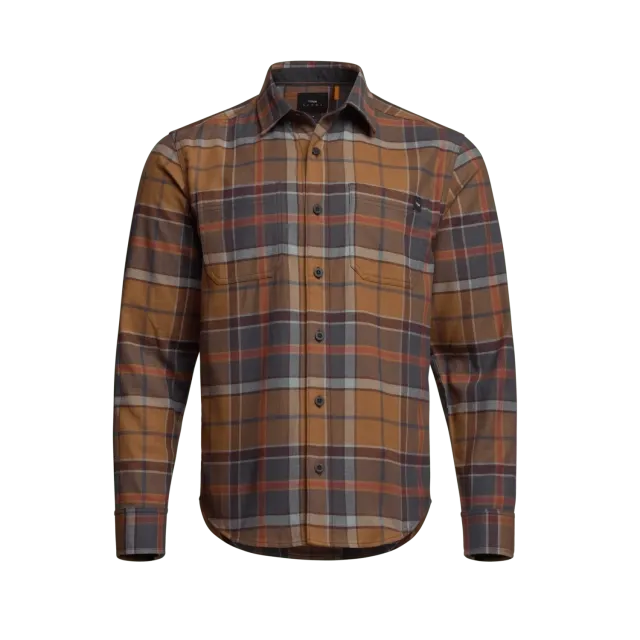 Ashland Lightweight Flannel Shirt- Cherry Sequoia Plaid