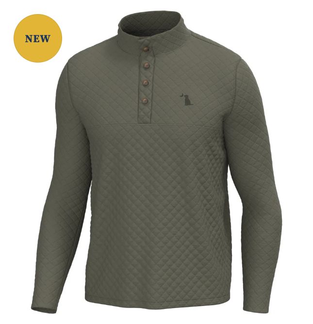 Youth Heritage Pullover - Moss Green