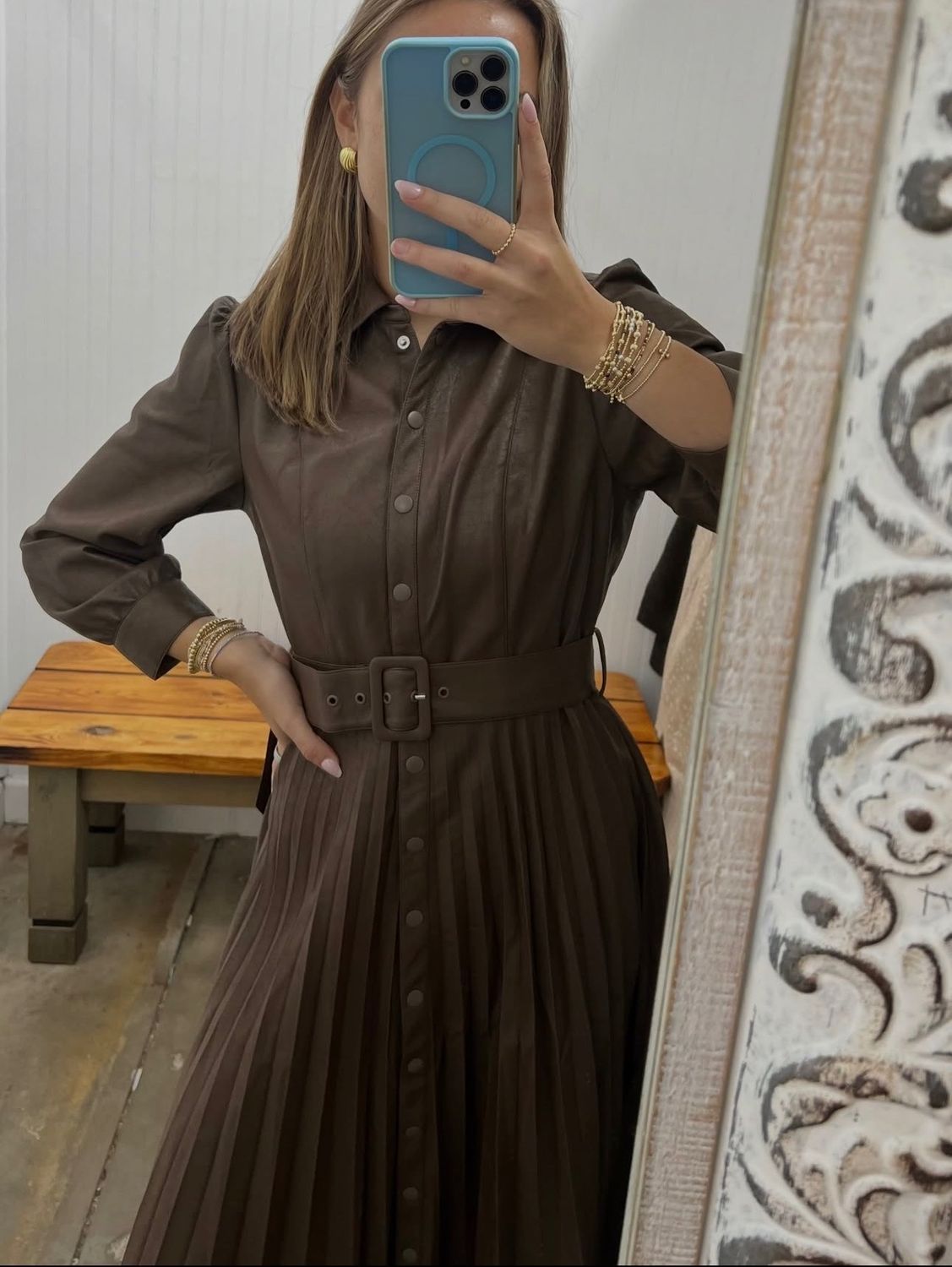 Maxine Dress - Chocolate