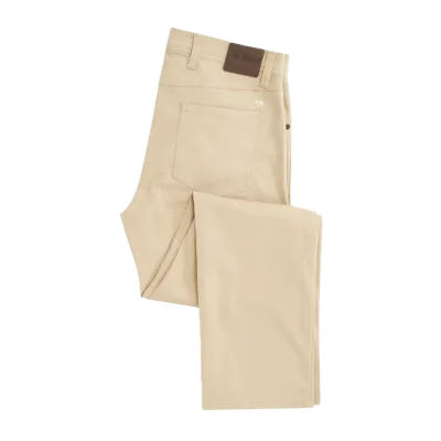 Classic Five Pocket Pant - Tan