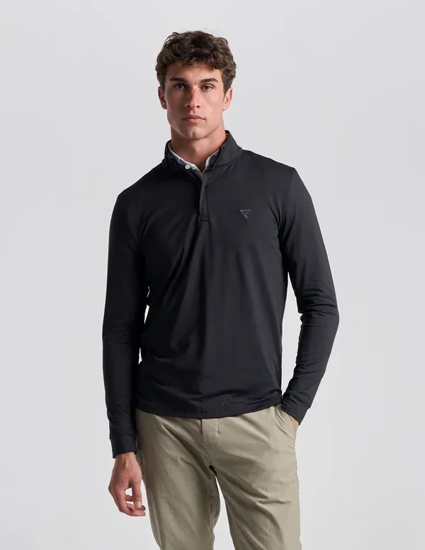 The Nightwalk Quarter Zip - Moonless Night