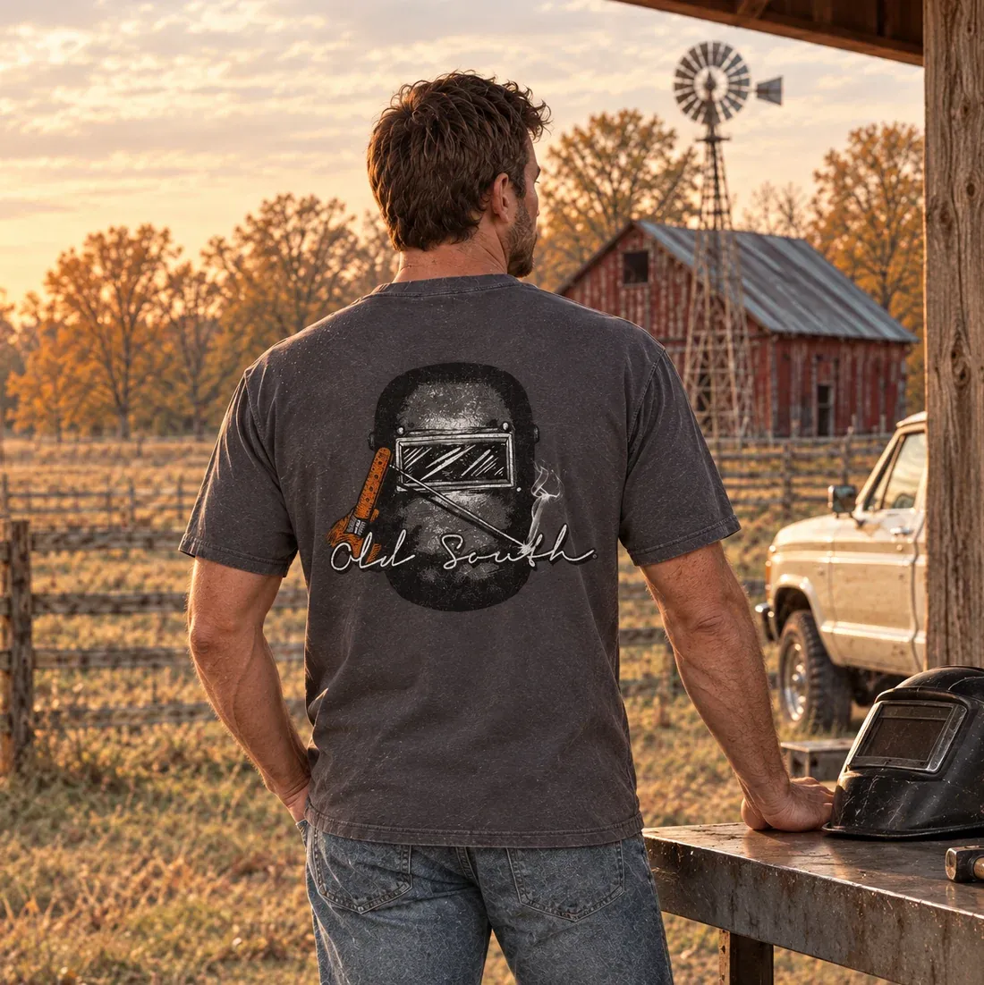 Men's Welder Short Sleeve T- Shirt - Graphite