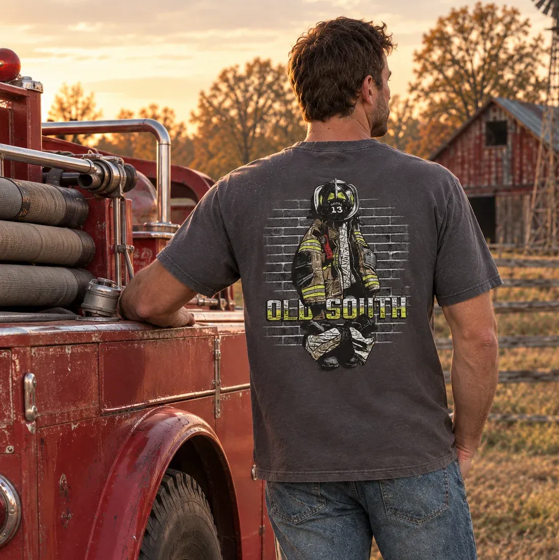 Turnout Gear Short Sleeve T- Shirt - Graphite
