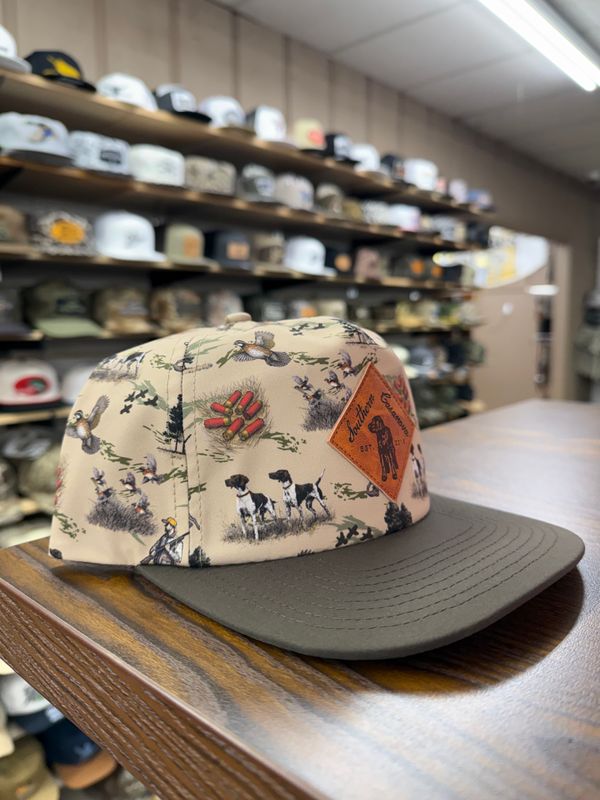 Old Quail Print Hat