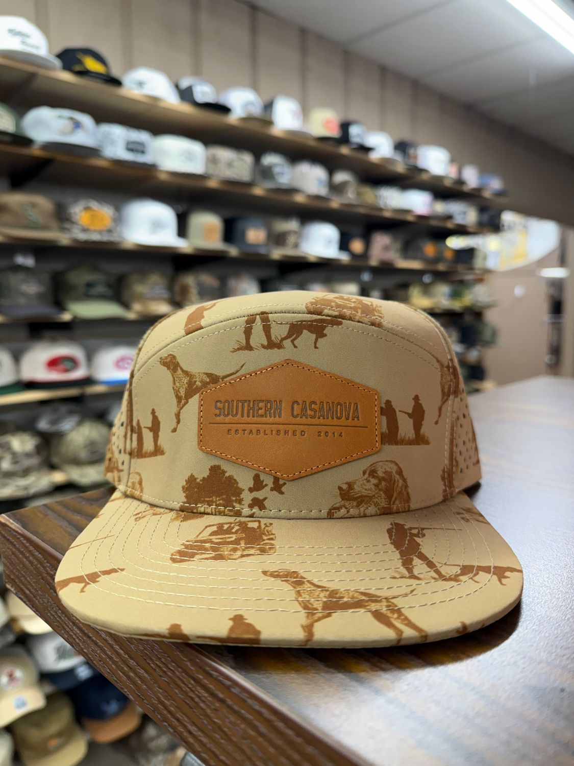 Quail Hunt Print Hat
