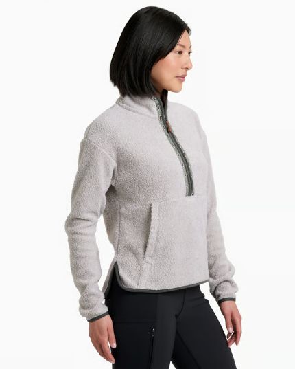 Hygge 1/2 Zip Pullover - Natural