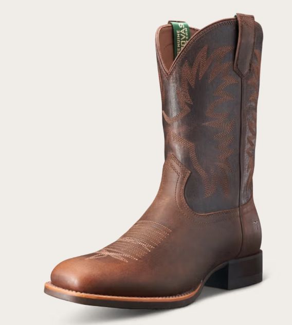 The Dusty Square Toe Boot - Cigar