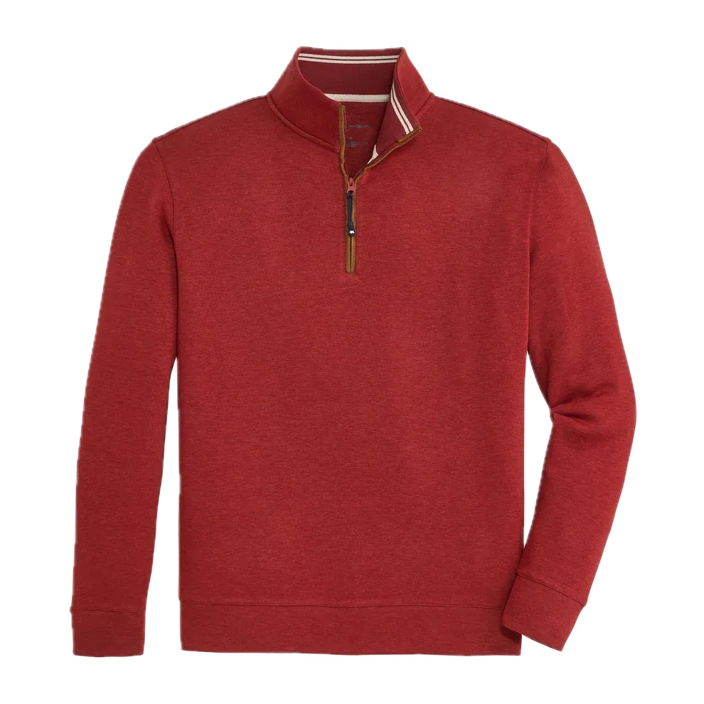 Frost Fleece Pullover - Brick Red
