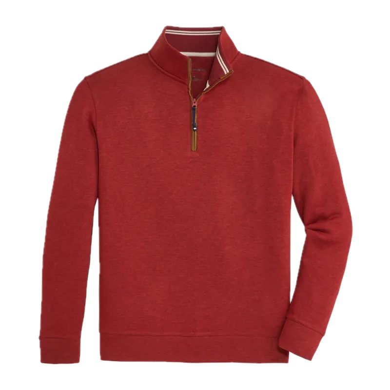 Frost Fleece Pullover - Brick Red