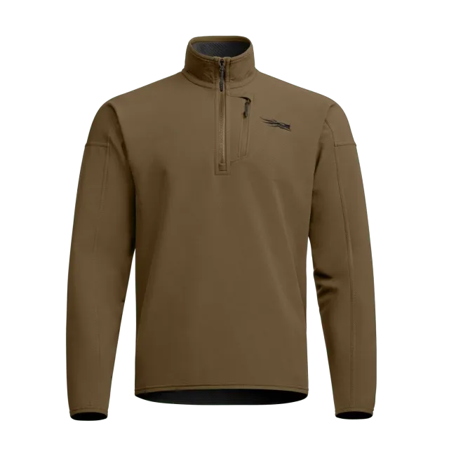 Alpha Fleece 1/4 Zip Pullover - Coyote