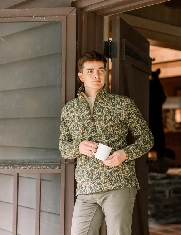 Sportsman Microfleece Pullover - Vintage Camo