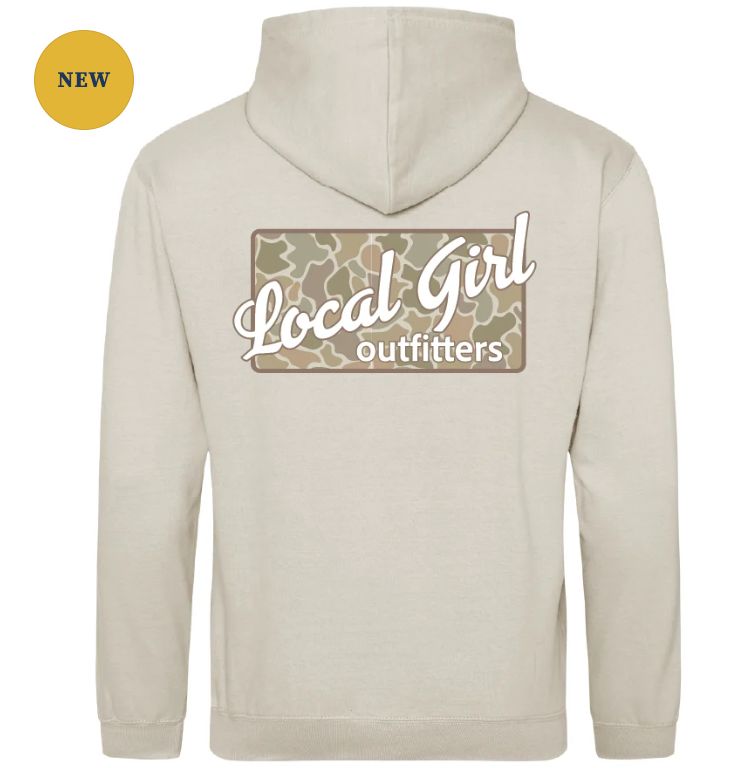 LG Youth Brushwood Hoodie - FC Desert Plate - Natural Stone