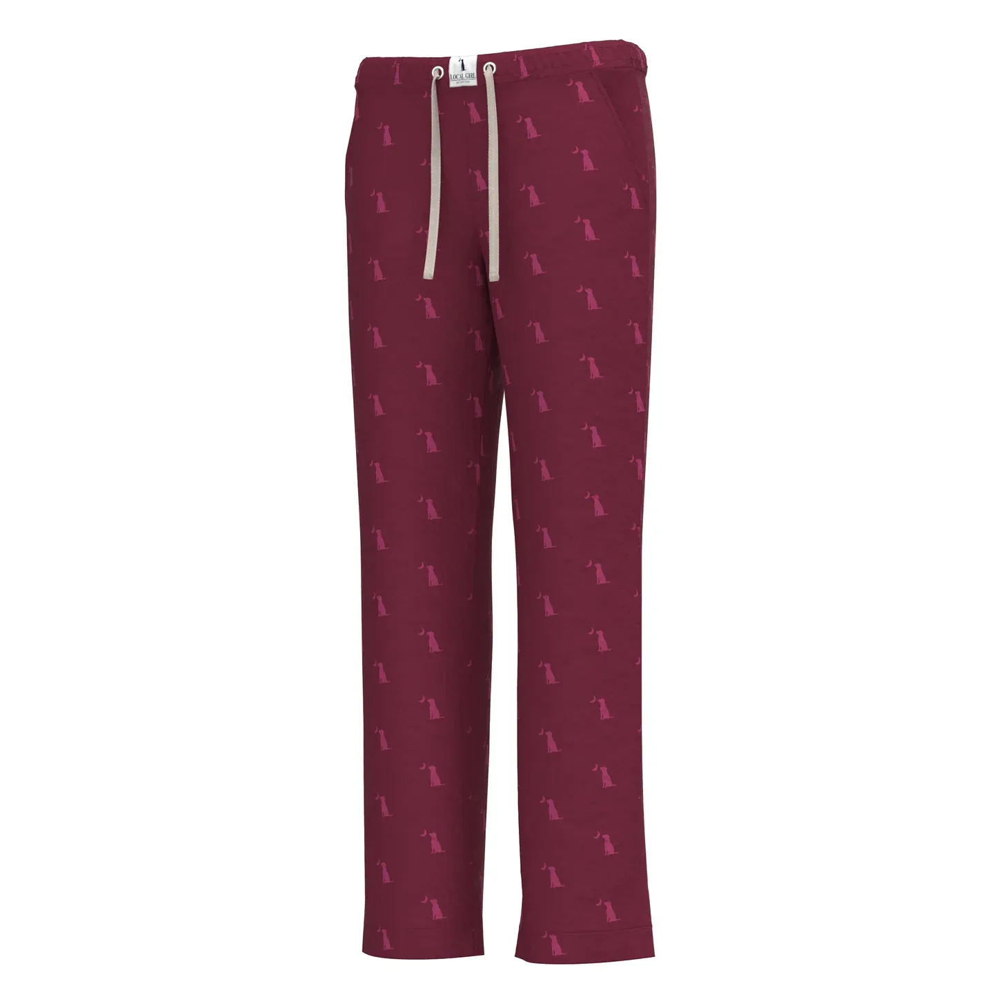 LG Youth Pajama Pants - Berry Dog &amp; Moon