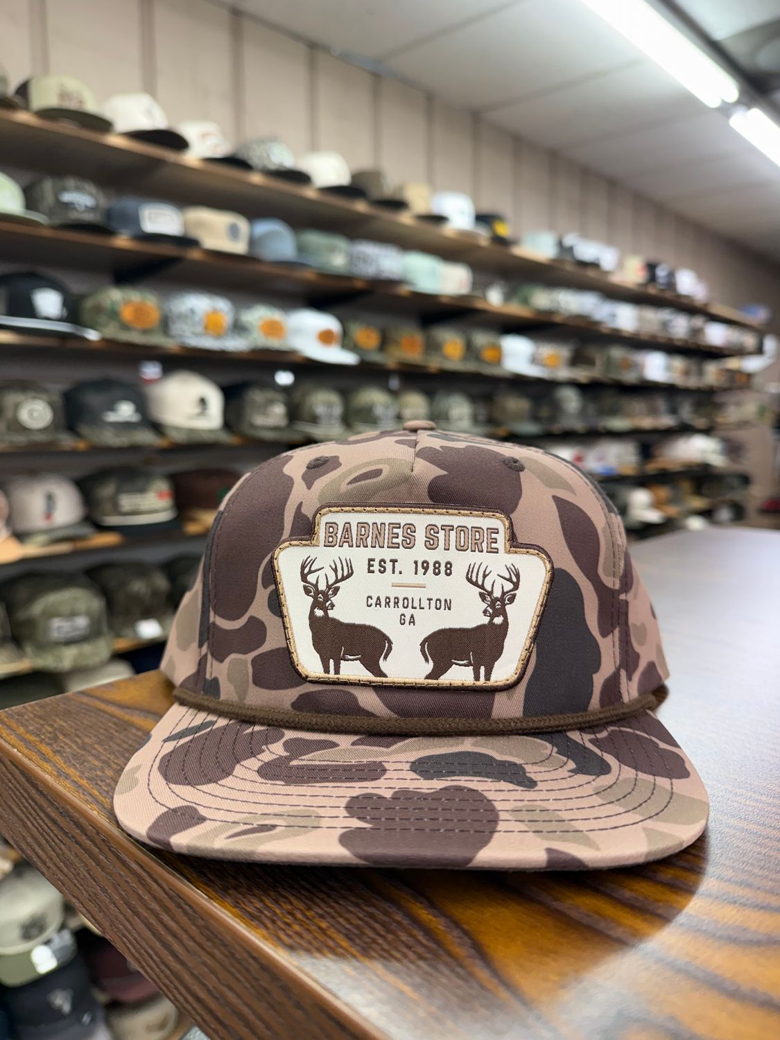 Trophy Bucks Rope Hat - Bark Duck Camo