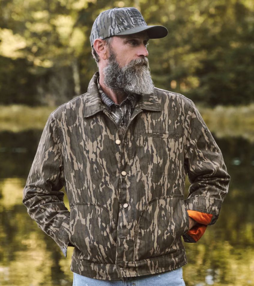 Men's Tecovas x Mossy Oak Waxed Ranch Jacket - OG Bottomland