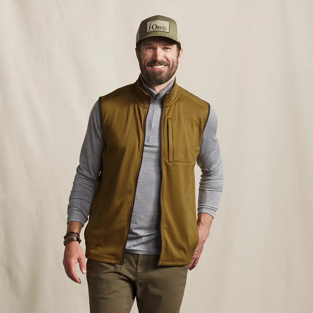 Men's Horseshoe Hills Vest - Field Khaki