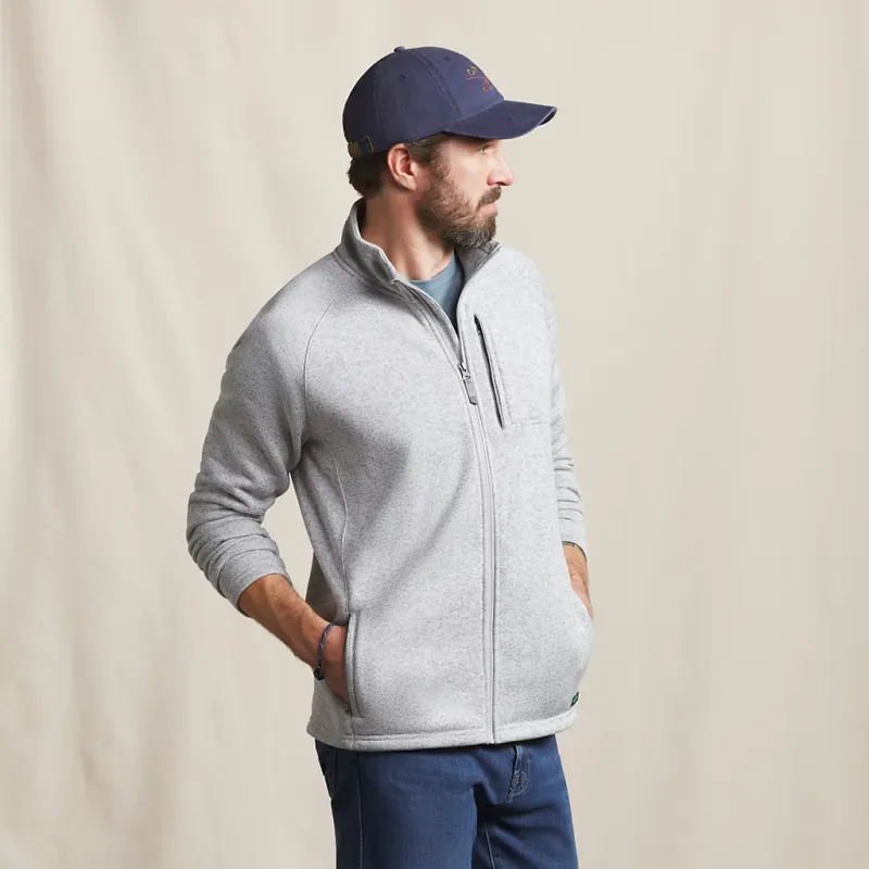 Men's R65 Sweater Fleece Jacket - Light Grey Heather
