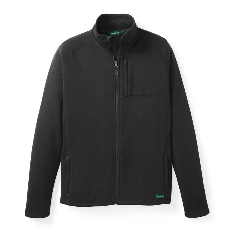 Men's R65 Sweater Fleece Jacket - Black