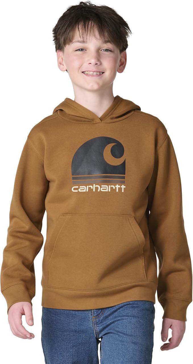 Toddler Graphic Hoodie - Carhartt Brown