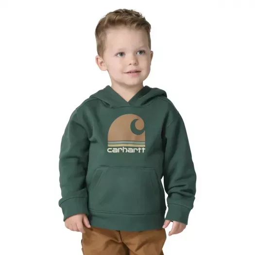 Toddler Graphic Hoodie - Jungle Green