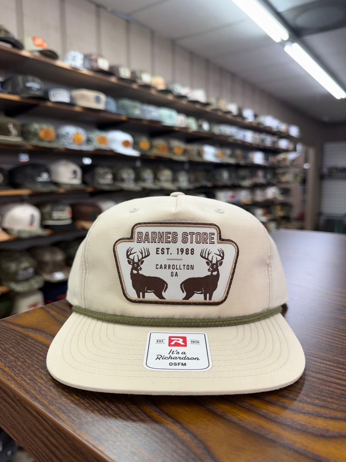 Trophy Bucks Rope Hat - Sand Dune/Loden