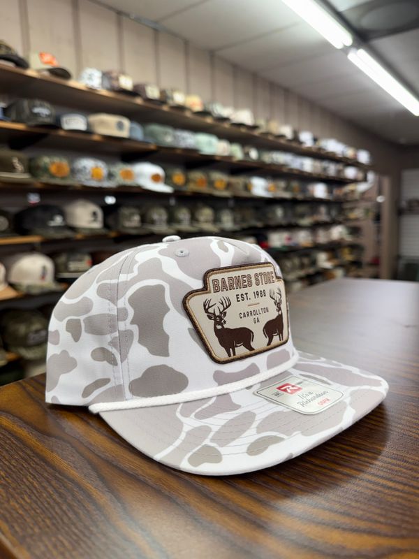 Trophy Bucks Roper Hat - Blizzard Duck Camo