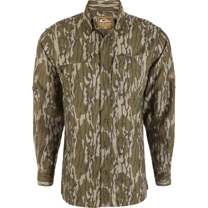 Youth The 8 Shot Long Sleeve Shirt- OG Bottomland