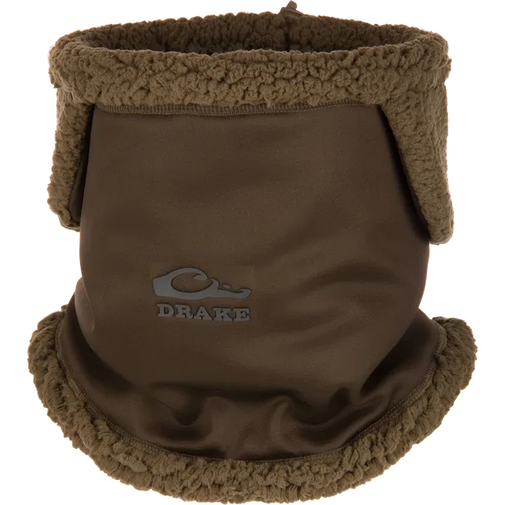Sherpa Fleece Neck Gaiter - Green Timber