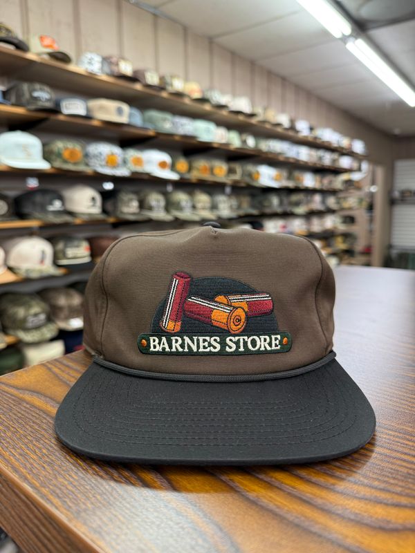 Barnes Shell Logo Rope Hat - Brown