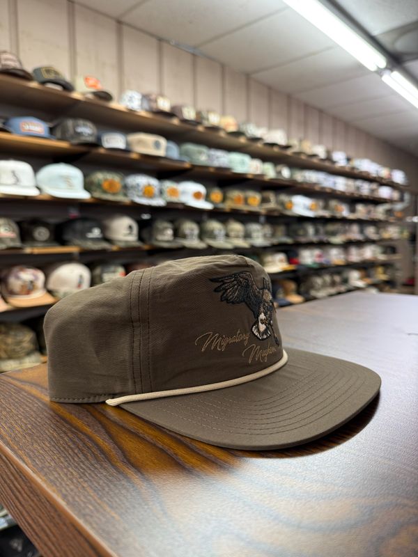 Cupped Up Speck Rope Hat - Cassic Brown