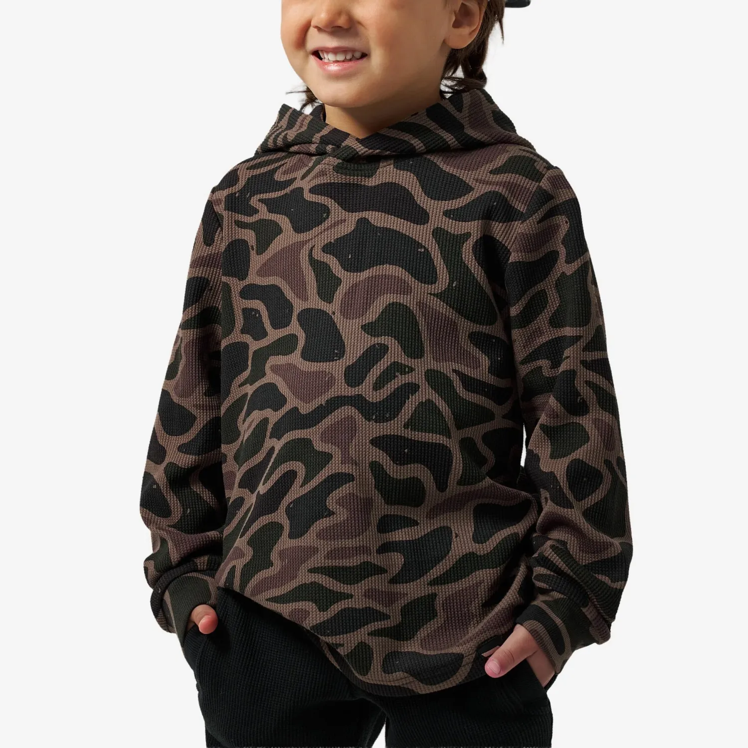 Youth Thermal Hoodie - Bendita Camo