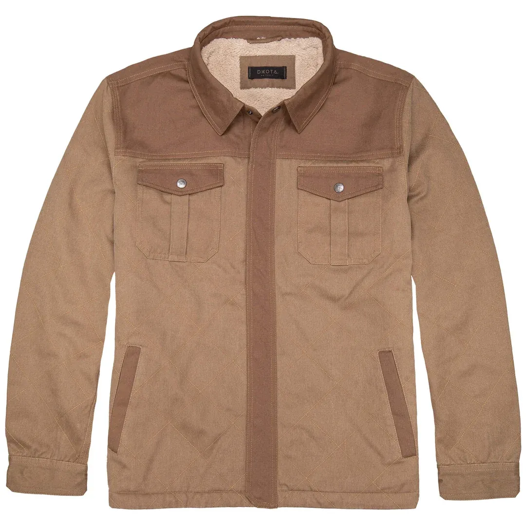 Phoenix Quilted Ultra Suede Jacket - Buck