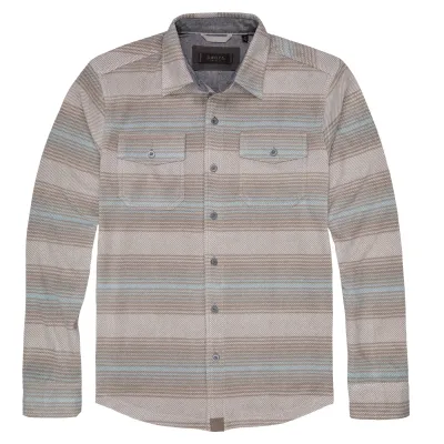 Bowie Micro Fleece Shirt - Driftwood Grey