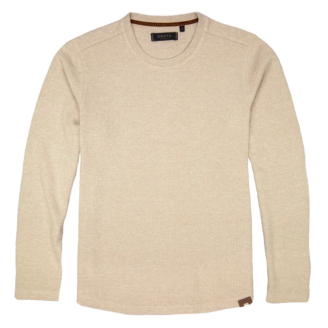 Lewis Knit Thermal Shirt - Aluminum